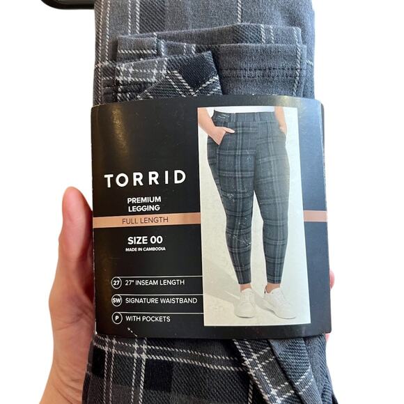 TORRID Women's Full-Length Signature Pocket Legging - Size 00 (10) - NWT - Picture 4 of 4